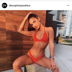 Disruptive youth bikini top